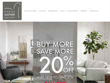 Tablet Screenshot of floridaleathergallery.com